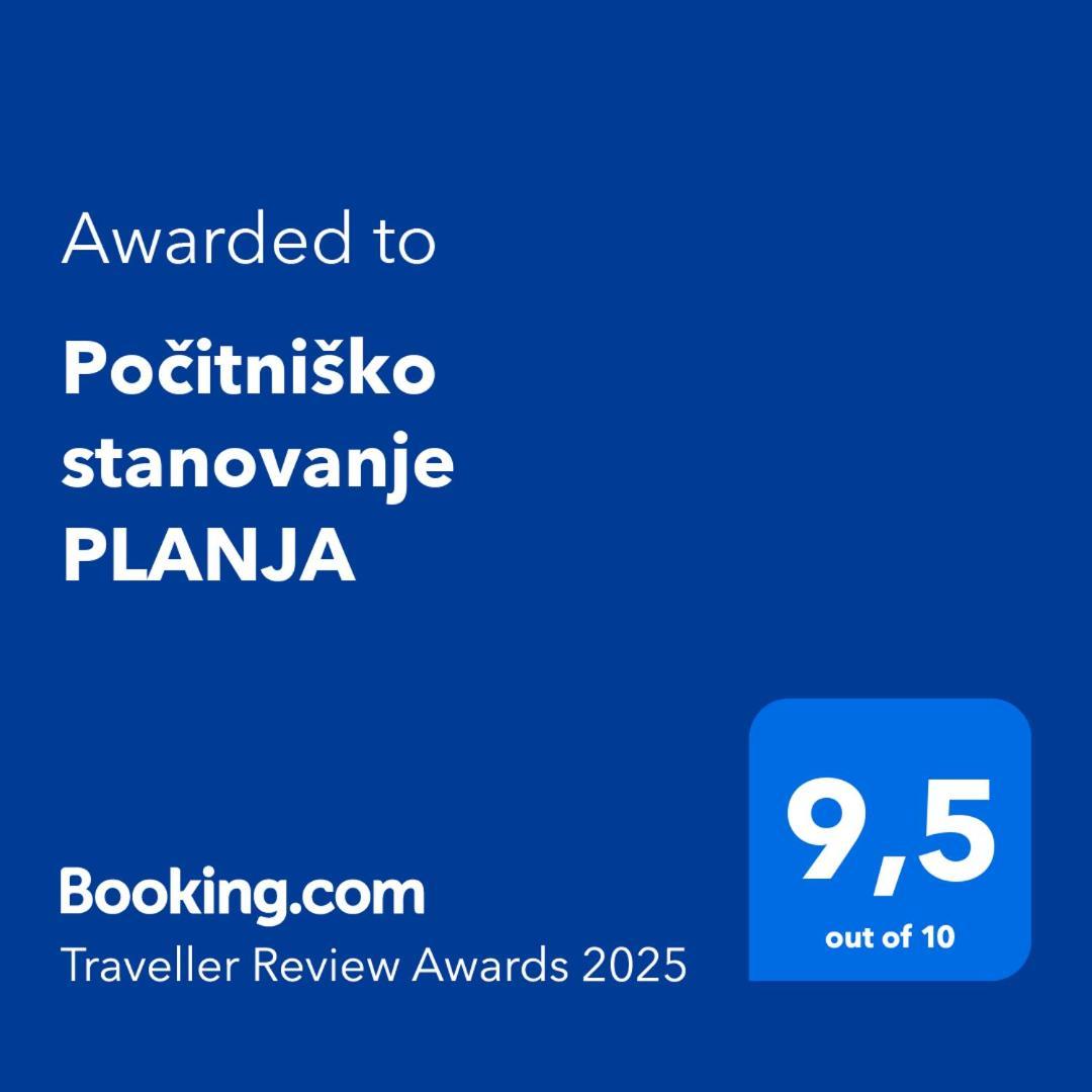 Pocitnisko Stanovanje Planja Соча Екстер'єр фото